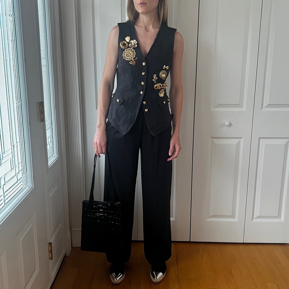 Dynamite High Waisted Wide leg Trouser - Picture 4 of 11